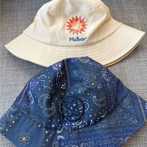 Golf bucket hats - G Fore & Malbon